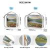 siphylline 2 Pack clear mens toiletry travel bag TSA approved portable travel cosmetic bag shaving essentials view 4