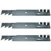 038-5000-00 Qty 3: Heavy Duty Toothed Mulching Blade Fits Bad Boy view 1