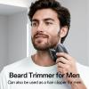 Electric Razor for Men, 5-in-1 Multi-Function Electric Shavers for Men, IPX7 Waterproof Bald Head Shaver with LED Display, Rechargeable Beard Trimmer Body Hair Trimmer, Ideal Gifts for Husband (Black) view 2