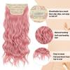 20 Inch Clip in Hair Extensions 4PCS Long Wavy Curly Hair Extensions Thick Hairpieces for Women Synthetic Hair Extension Clip ins Double Weft Hairpieces Full Head for Women (312#, 20INCH) view 3