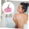 LIFKOME Candy Color Shower Balls Ice Cream Cone Bathing Flower Exfoliating Body Scrubber for Personal Hygiene Fun Bath Time Supplies for Boys and Girls and Adults Random Color view 3