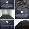 40PCS Disposable Fitted Massage Table Sheets, Heavy Duty Elastic Disposable Bed Cover, Breathable Disposable Fitted Sheets for Spa Black Non Woven Fabric 36 x 85 Inch view 3