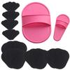 Exfoliating Hair Removal Pads x40  x2 Buffer Pad Holders  x40 Buffer Pads - Smooth Skin on Legs Arm Face Top Lip - Unwanted Hair Removal Depilation Pad view 4
