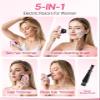 Electric Razors for Women, 5-in-1 Rechargeable Body Shaver - Waterproof Wet Dry Hair Remover - Trimmer for Lady Face Underarms Bikini,Lips,arms, Legs view 2