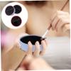 Healvian 3pcs Makeup Brush Cleaning Sponge Box Round Cleaner for Eyeshadow Brushes Dry Removal Portable Cosmetic Supplies Soft view 2
