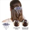 SHERCHPRY Rhinestone Hairpin French Barrette Automatic Clip for Women Accessories Minimalist Hair Hairpin view 2