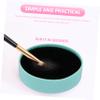 Silicone Sponge Makeup Brush Cleaner Box with Cover 3pcs view 3