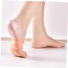 IWOWHERO 1 Pair Moisturizing Silicone Foot Mask Socks Skin Tone for Daily Care Soft and Elastic Design for Cracked Feet Convenient view 4
