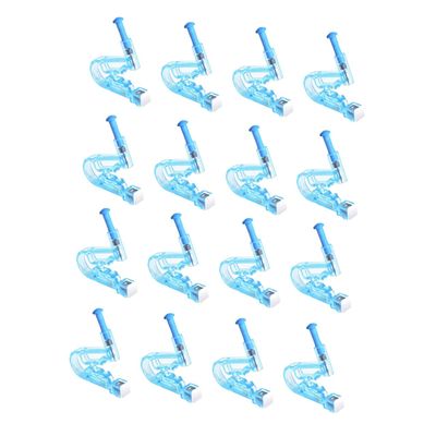 DEARMAMY 12-Piece Disposable Ear Piercing Tool Kit for Convenient and Effortless Use Sky-Blue for Home and Travel