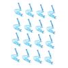 DEARMAMY 12-Piece Disposable Ear Piercing Tool Kit for Convenient and Effortless Use Sky-Blue for Home and Travel view 1