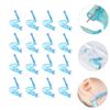 DEARMAMY 12-Piece Disposable Ear Piercing Tool Kit for Convenient and Effortless Use Sky-Blue for Home and Travel view 4