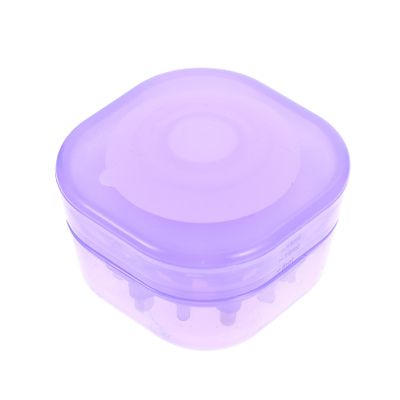 DEARMAMY 1pc Scalp Treatment Applicator Comb Hair Serum Roller Graduated Window Liquid Comb for Scalp