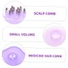 DEARMAMY 1pc Scalp Treatment Applicator Comb Hair Serum Roller Graduated Window Liquid Comb for Scalp view 3