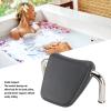 Bath Pillow, Easy to Cleanup Polyurethane PU Material Anti Slip Stainless Steel Bracket Design Bathtub Headrest Pillow for Relaxing Home Spa Hot Tubs view 2