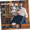 ARTSEWPLY Beard Brush for Men Portable Handle Hair Cleaning Brush Soft Bristles for Beard Grooming Styling view 4