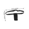 Beavorty 1Pc Portable Essential Oil Waist Bag Durable Bottle Storage Case for Massage Professionals Black Convenient and Stylish Organizer for Essential Oil Bottles view 2