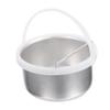 FONDOTIN 2pcs Hair Removal Wax Melting Container Aluminum Pot for Wax Heater Nonstick Waxing Tool for Home and Salon Use Practical and view 3