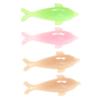 DEARMAMY Dolphin Shaped Nail Brush Set 4Pcs Multi-Functional Fingernail Cleaning Tools for Manicure Soft and Stiff Bristles for Nail Surface Cleaning Random Color view 1
