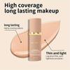 BARUBT 4 in 1 Color Changing Foundation Liquid with SPF 50 - Full Coverage Concealer, Medium Spectrum Foundation Makeup Cream Moisturizing Nourishing, Waterproof, for All Skins Women&Men 1.41 FL.OZ view 3