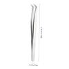 Beavorty Stainless Steel Eyelash Tweezers Applicator Tool Set for Grafting Fake Eyelashes High Shaped Design for Makeup Application view 2