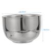 DEARMAMY Shaving for Men Barber Shaving Bowl Soap Bowl Stainless Steel for Bar Soap Beard Accessories Random Style view 2
