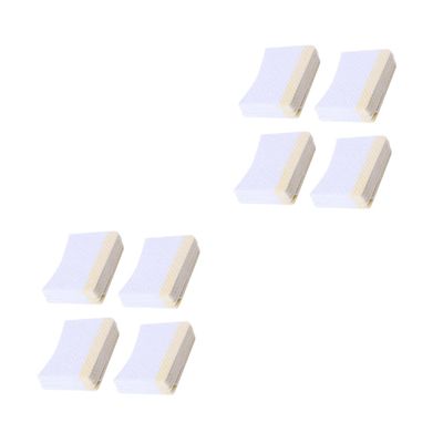Beavorty 320pcs Arc-Shaped Makeup Remover Pads for Eyelash Cream Removal Convenient Cushions for Makeup Cleansing