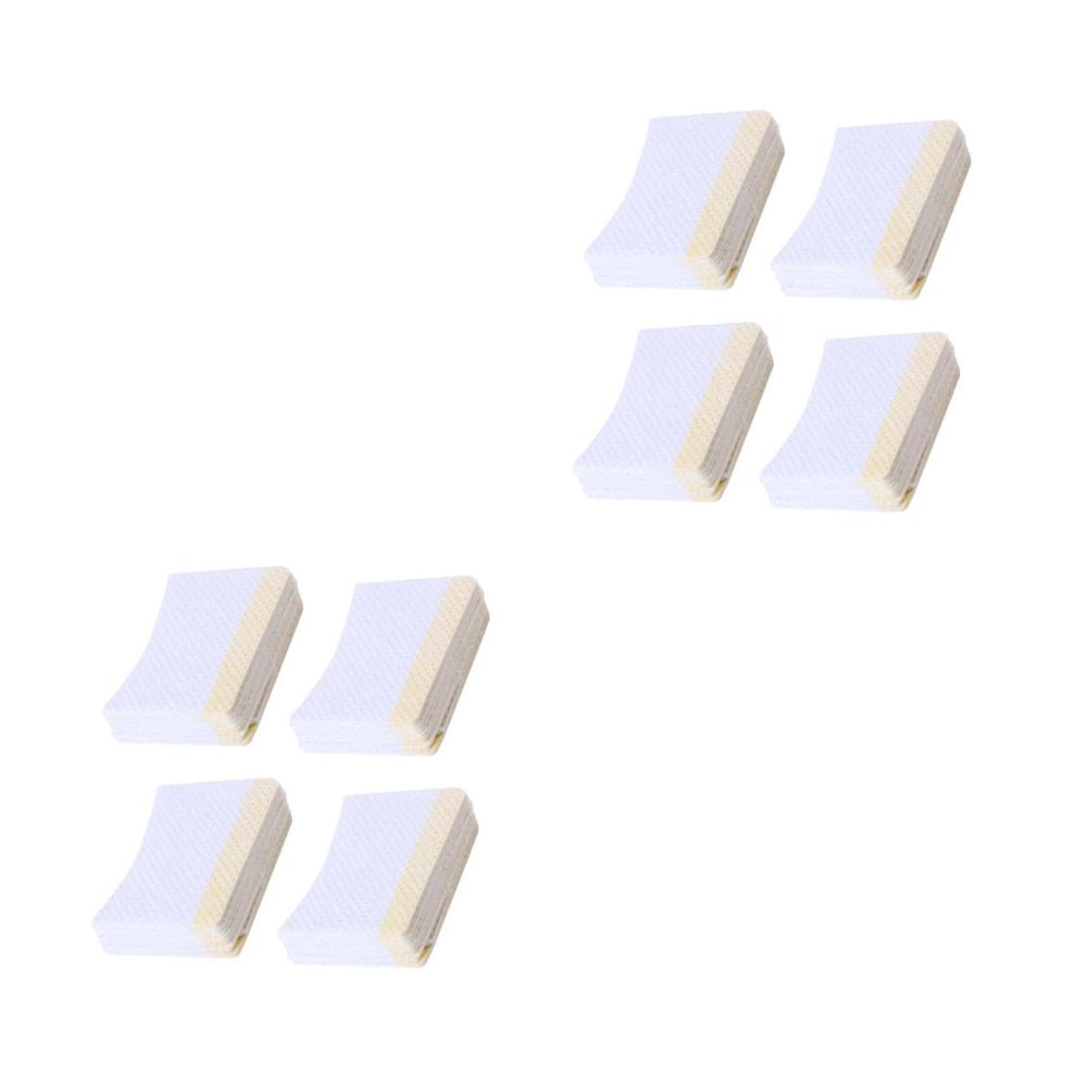 Beavorty 320pcs Arc-Shaped Makeup Remover Pads for Eyelash Cream Removal Convenient Cushions for Makeup Cleansing