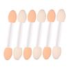 VALICLUD 30pcs Brush Alternative Eye Shadow Brushes White Eyeshadow Applicator for Women Travel-friendly view 1