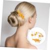 Beaupretty 1Set Elegant Floral Bridal Hair Comb Hairpin Accessories for Wedding Comfortable Delicate Design for Brides Bridesmaids for Special Occasions Charming view 3