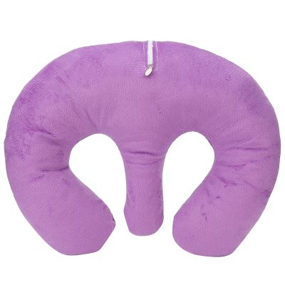 Beauty Salon Support Pillow SPA Massage Chest Pillow Cushion for Massage Tables to Alleviating Treatment Strain, for Spa Salon (Purple)