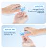 5 Pack Nail Brush for Cleaning Fingernails - Two Sided Hand Fingernail Scrub Brush Set, Soft Stiff Bristles Scrubber Nails Toes Cleaning Brush view 3