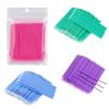 400Pcs Micro Applicators Brushes,Disposable Eyelash Extension Swabs,Make Up Mascara Brush for Personal Care Eyelashes Extensions 4 Color view 1