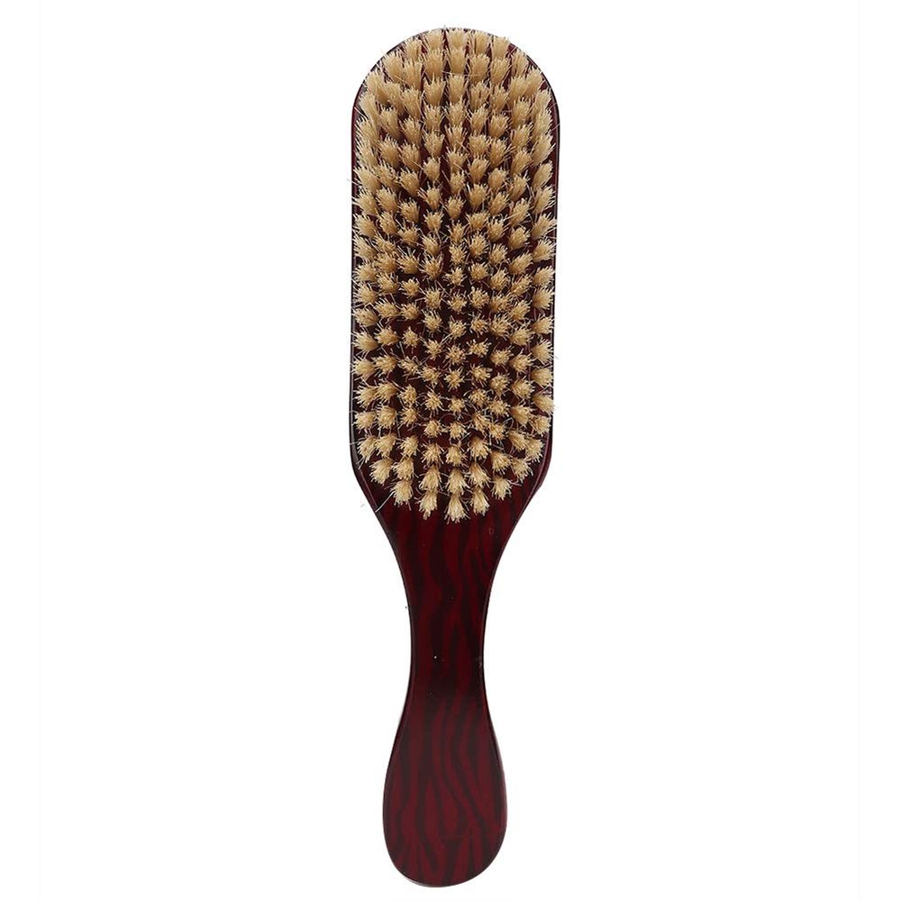 Beard Comb for Men with Wooden Handle | Ergonomic Grip & Secure - Slip Design | Hair Styling/Beard Shaping Comb | Strong & Scratch - Safe Teeth