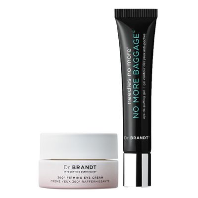 Dr. Brandt Truly Eye Opening Duo - Includes No More Baggage (0.5 oz) & 360 Firming Eye Cream (0.5 oz)