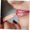 Beavorty 2pcs Retractable Lip Brush Double-sided Lip Applicator Telescopic Nylon Fiber Makeup Brushes for Travel view 4