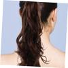 Beavorty Curly Ponytail Extension Clip Soft Synthetic Hairpiece for Everyday Use Drawstring for Natural Look view 4