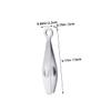Mikinona 2pcs Hair Plucking Jacket Set Metal Chicken Tweezers Cooking Tweezers Lash view 2