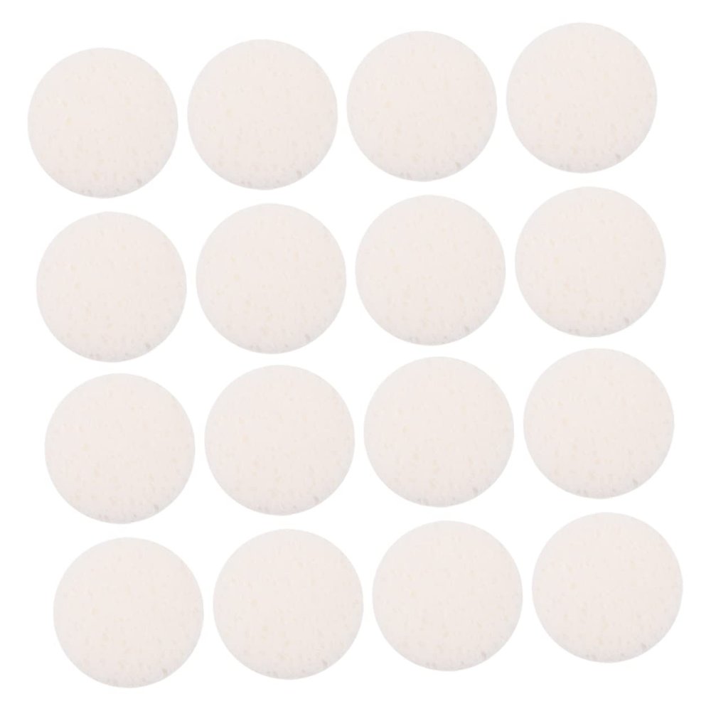 Beavorty 40pcs Makeup Puff Applicators for Cleansing Soft Pulp Sponge Pads for Makeup Application and Removal Compact for Travel