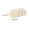 KOMBIUDA 40pcs Natural Loofah Oil Absorbing Tablets for Oily Face Control Face Oil Sheets Body Scrubber Exfoliator view 2