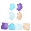 Beavorty 4pairs Heel Moisturizing Socks for Dry Cracked Heels Gel Spa Lotion Open Toe Design Comfortable Foot Care for Men and Women Skin Tone view 3