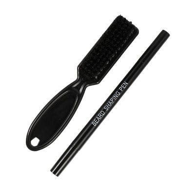 Beavorty 1set Beard Filler Pen Set Dual- Design for Precise Beard Shaping and Filling Deep Materials for Men Grooming and Styling
