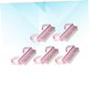 Beavorty 5pcs Ergonomic Nail Brush Horn Brush Nail Art Manicure Pedicure Dust Cleaning Tool view 2
