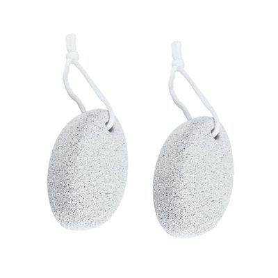 Beavorty 1pc Double Sided Natural Pumice Stone for Feet Hands Remover Exfoliating Tool for Dead Skin for Heels Elbows and Dry Skin Care