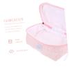 PartyKindom Travel Makeup Organizer Bag Tsa Approved Toiletry Bag for Women Large Capacity Storage Decorative Design view 4