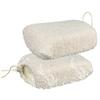 Beige Bathing Shower Sponge Brush, Exfoliating Body Scrubber Tool view 3