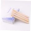 Cabilock 200Pcs Applicators Multi Functional Household Spatulas for Hair Removal Safe and Convenient Tongue Depressors for Body Waxing and Eyebrow Care view 3