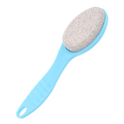 CALLARON Double Sided Foot Exfoliator Brush Pumice Stone Foot File for Dead Skin Removal Ergonomic Shower Foot Scrubber for Men and Women Durable Foot Care Tool for Smooth Feet