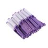 Yctze Hair Perm Rods, 20pcs Fluffy Perming Rollers Hairdressing Tool Kit for Home Use, Suitable for Short to Long, Thick Hair, Helps Achieve Curls (Purple) view 4