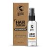 B.E.A.R.D.O. Hair Serum for Men  50ml | Instant Shine & Frizz Control with Argan Oil | Lightweight, Non-Greasy Hair Serum | Smoothens, Protects & Adds Luxurious Shine view 1
