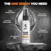 B.E.A.R.D.O. Hair Serum for Men  50ml | Instant Shine & Frizz Control with Argan Oil | Lightweight, Non-Greasy Hair Serum | Smoothens, Protects & Adds Luxurious Shine view 4
